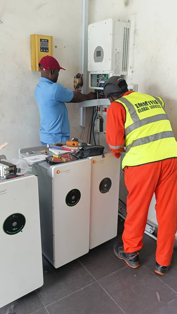 Precision wiring in industrial control panel